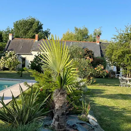 Bed & Breakfast D'hotes Avec Piscine Et La Foliere Saumur Villebernier