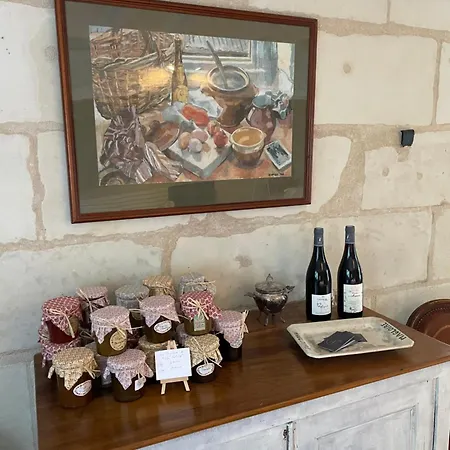 D Hotes Avec Piscine Et La Foliere Saumur فندق مبيت وإفطار 3*